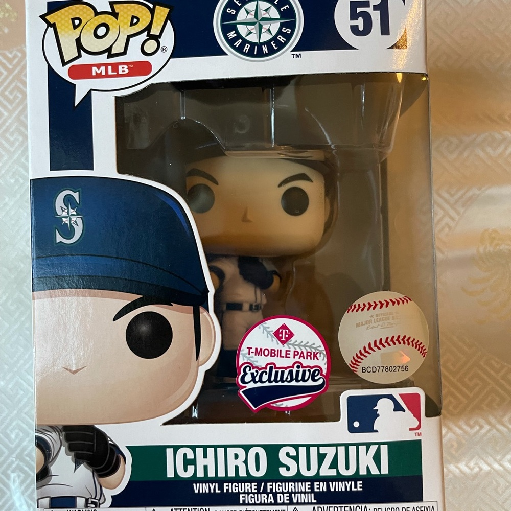 Funko Pop Seattle Mariners Ichiro Suzuki 51